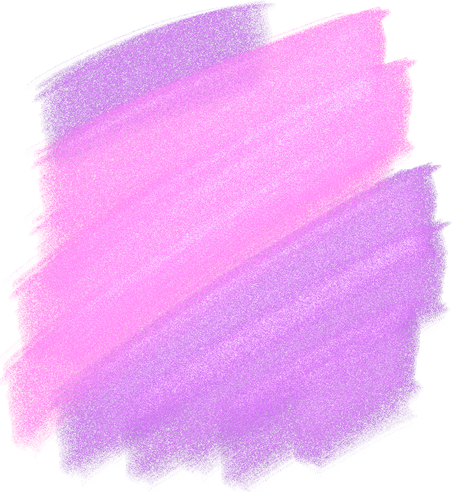 Pink and purple shimmer brushstrokes